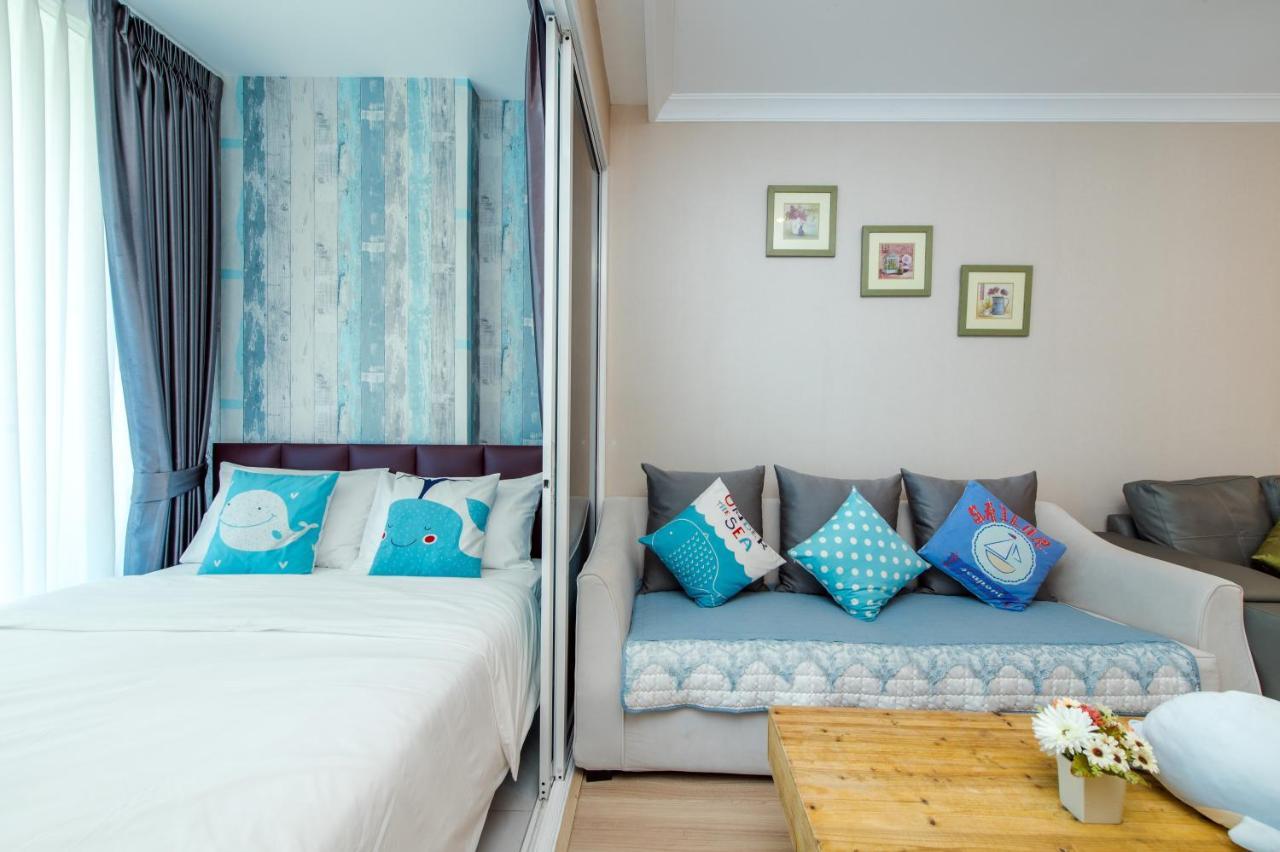 Family 3 Bedroom Free Water Park Near Cicada And Tamarind Night Market ห้องแฟมมิลี่ 3 ห้องนอน ฟรีสวนน้ำ พัก 8 คน ใกล้ตลาดซิเคด้า มายรีสอร์ท